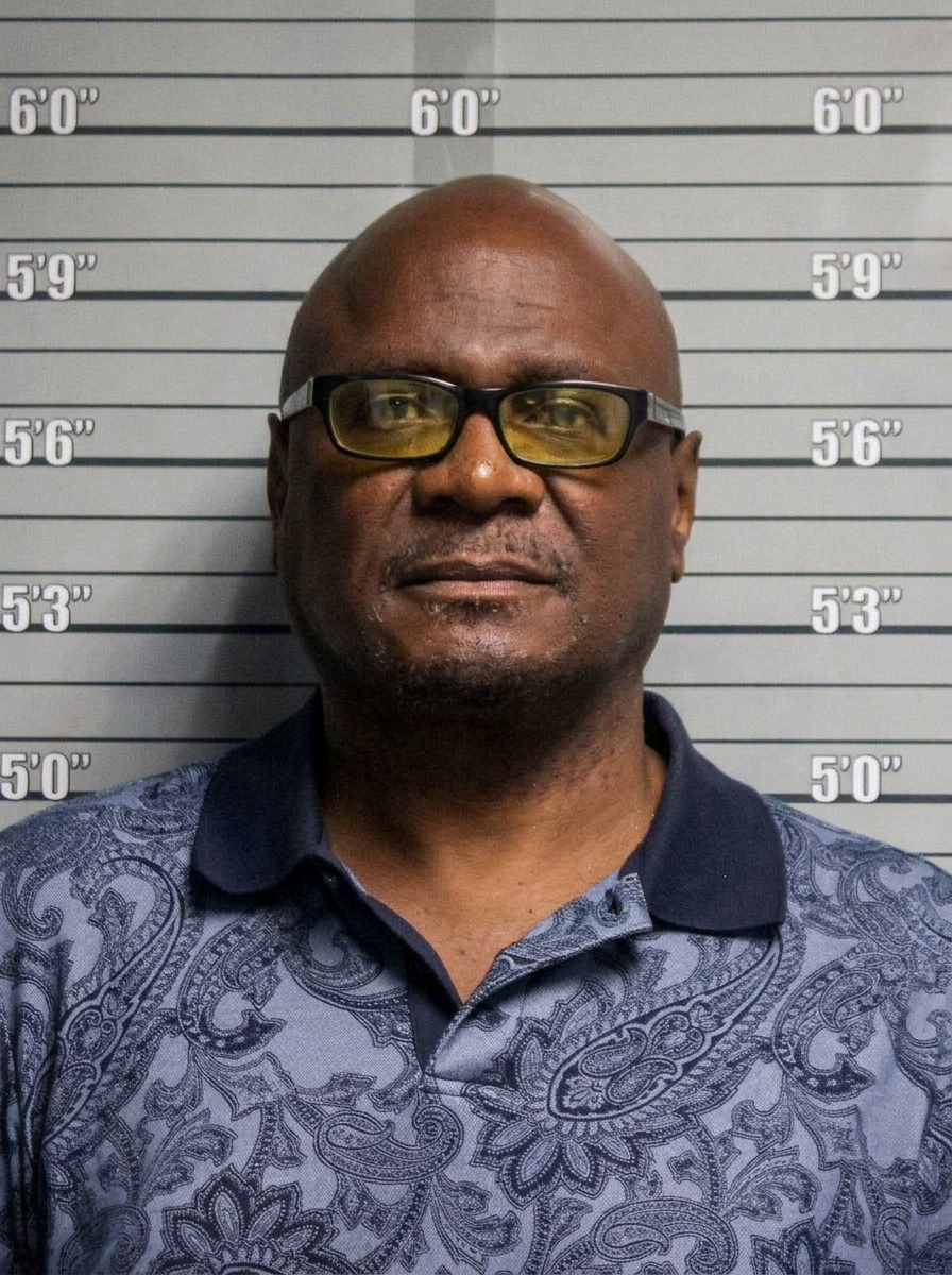 Booking photograph of Robert Haley, indicted in the Southern District of Ohio over an alleged Medicaid billing fraud.